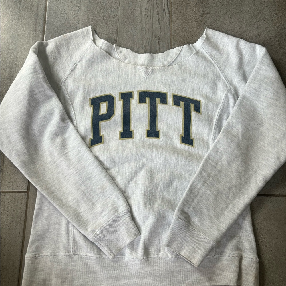 University of Pittsburgh Cut Crewneck